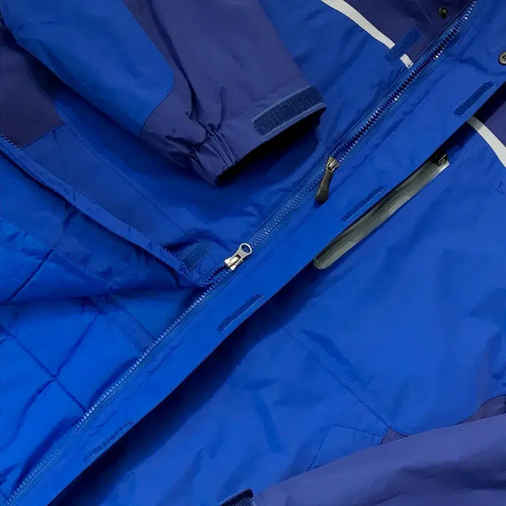 [BUNJANG] L.L.Bean Two-Way Zip-Up Blue Hooded Padded Jumper (Men&
