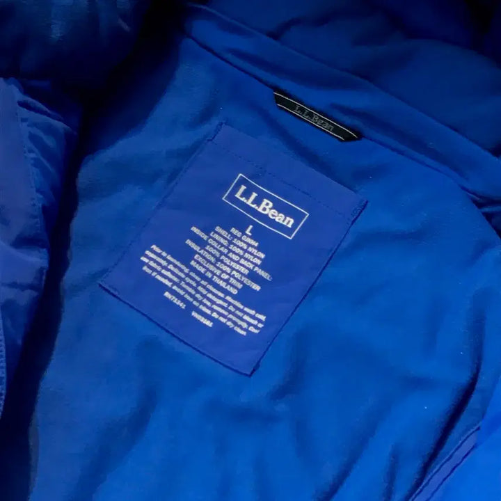 [BUNJANG] L.L.Bean Two-Way Zip-Up Blue Hooded Padded Jumper (Men&