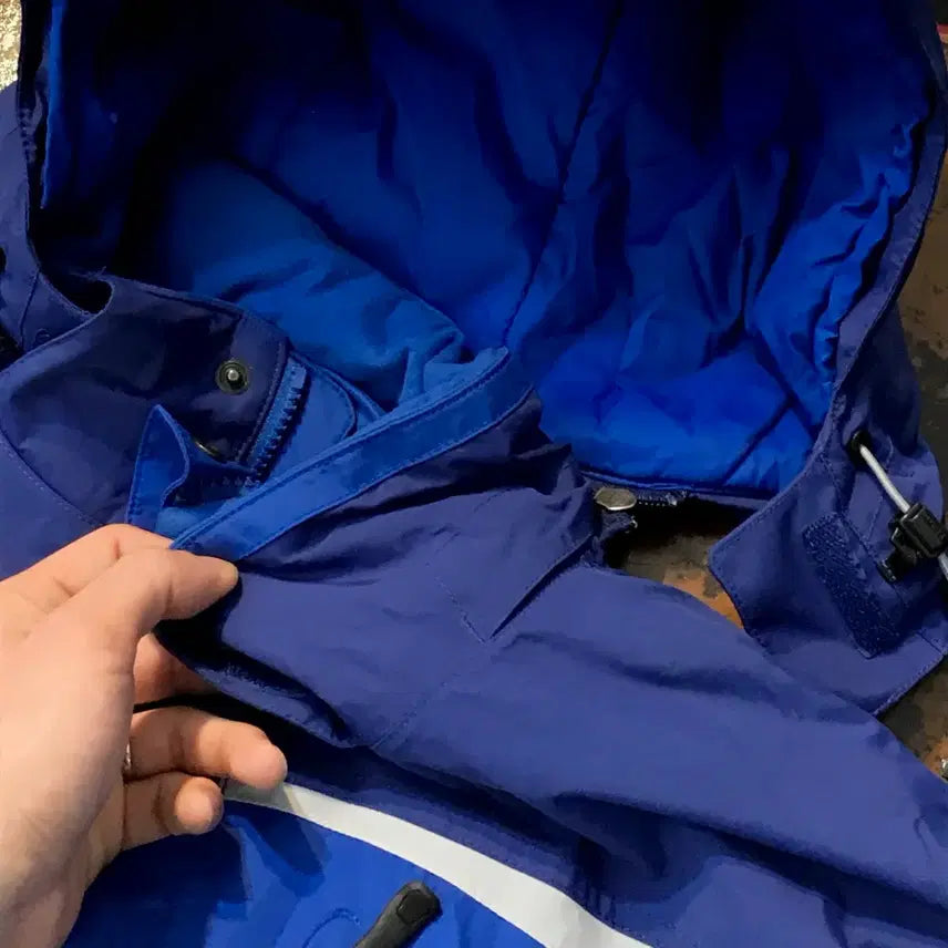 [BUNJANG] L.L.Bean Two-Way Zip-Up Blue Hooded Padded Jumper (Men&