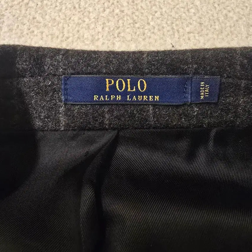 [BUNJANG] Polo Ralph Lauren Italian Striped Double-Breasted Jacket / [이태리제] 폴로 랄프로렌 스트라이프 더블 브레스티드 자켓 (38S)
