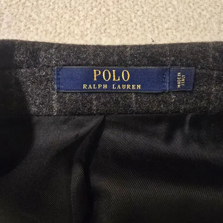 [BUNJANG] Polo Ralph Lauren Italian Striped Double-Breasted Jacket / [이태리제] 폴로 랄프로렌 스트라이프 더블 브레스티드 자켓 (38S)