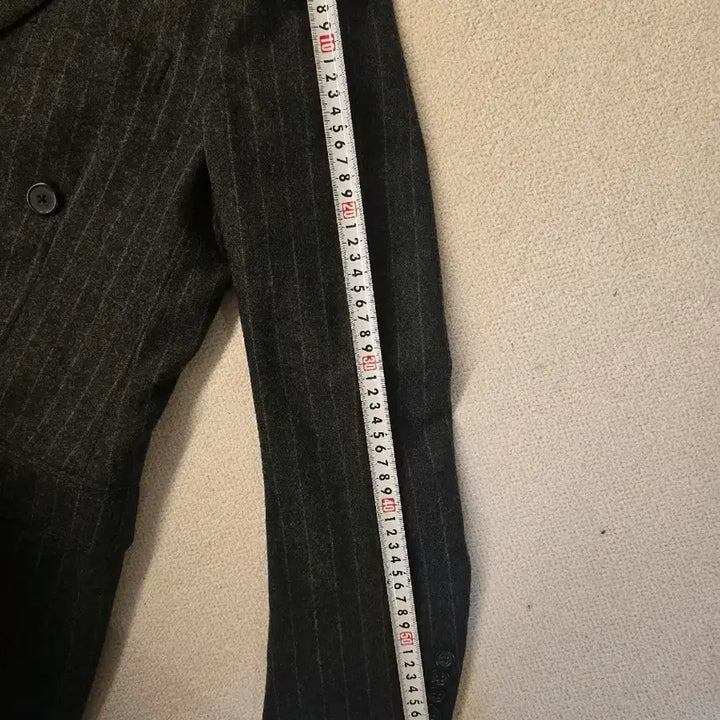 [BUNJANG] Polo Ralph Lauren Italian Striped Double-Breasted Jacket / [이태리제] 폴로 랄프로렌 스트라이프 더블 브레스티드 자켓 (38S)