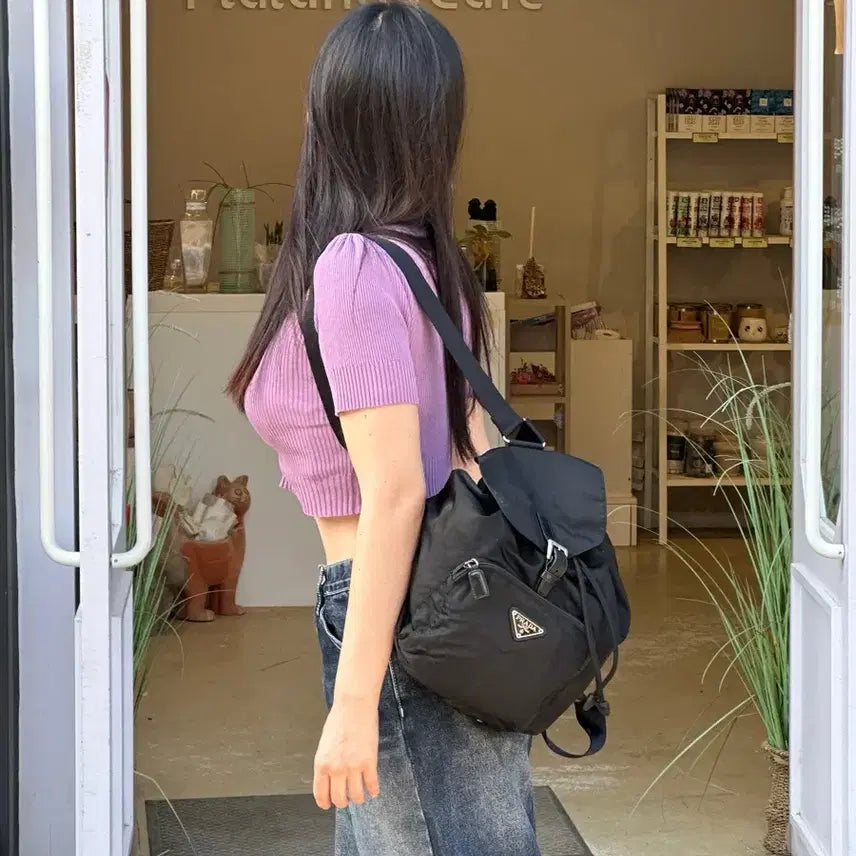 [BUNJANG] Prada One Pocket Pocono Nylon Backpack / (보증서O) 프라다 원포켓 포코노 나일론 백팩