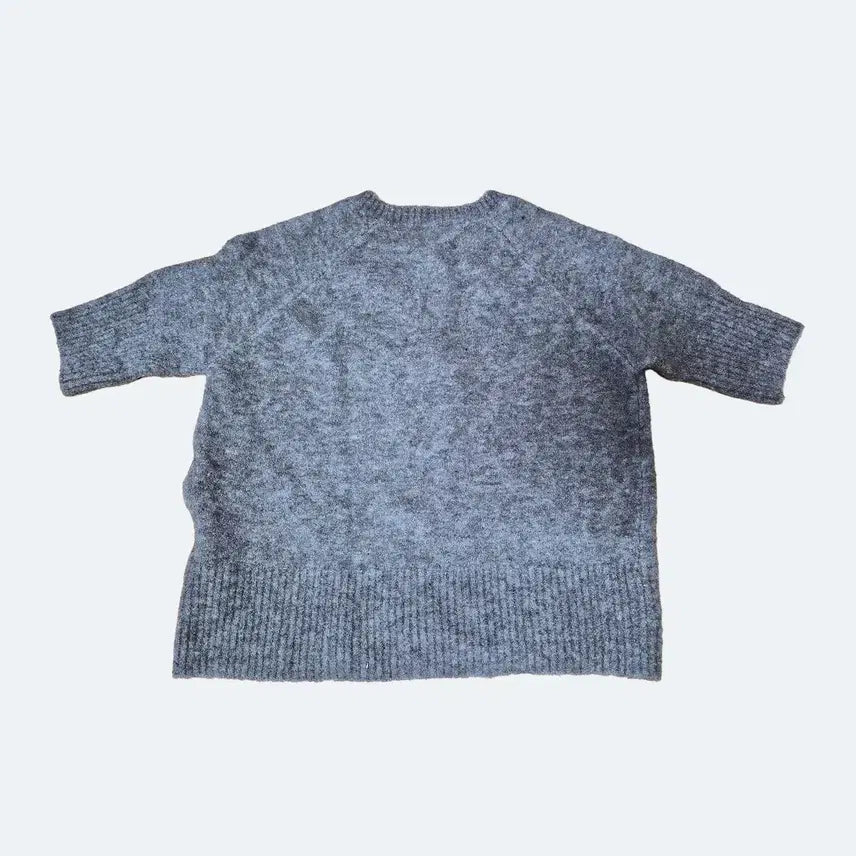 [BUNJANG] Lafarge Woman Brown V-Neck Knit Sweater / 라퍼지포우먼 브라운 브이넥 니트 M