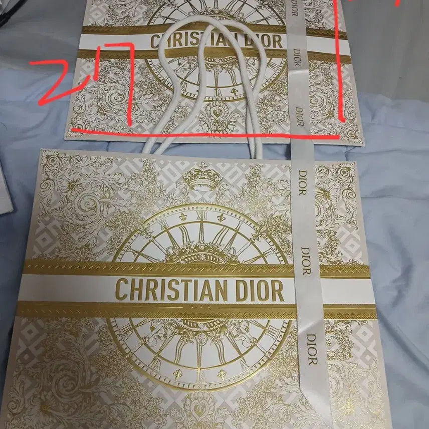 [BUNJANG] Dior &amp; Gucci Shopping Bag Bundle / 디올.구찌 쇼핑백 모음 7장