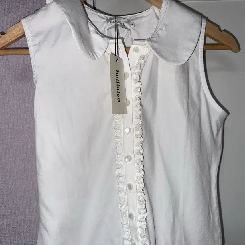 [BUNJANG] Vellire X Wonihouse Dear Bunny White Dress M / 새제품 벨리아르 X 워니하우스 콜라보 디어버니 원피스 m 화이트