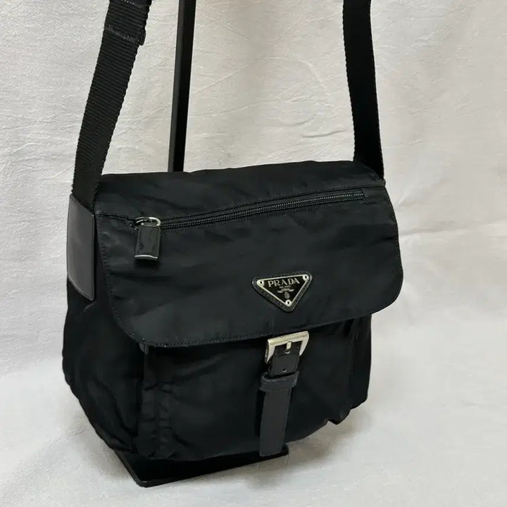 [BUNJANG] Prada Pocono Nylon Buckle Crossbody Bag / (풀구성) 프라다 나일론 버클 크로스백 포코노 주우재백