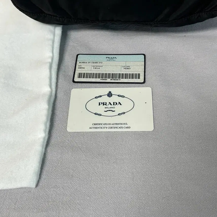 [BUNJANG] Prada Pocono Nylon Buckle Crossbody Bag / (풀구성) 프라다 나일론 버클 크로스백 포코노 주우재백