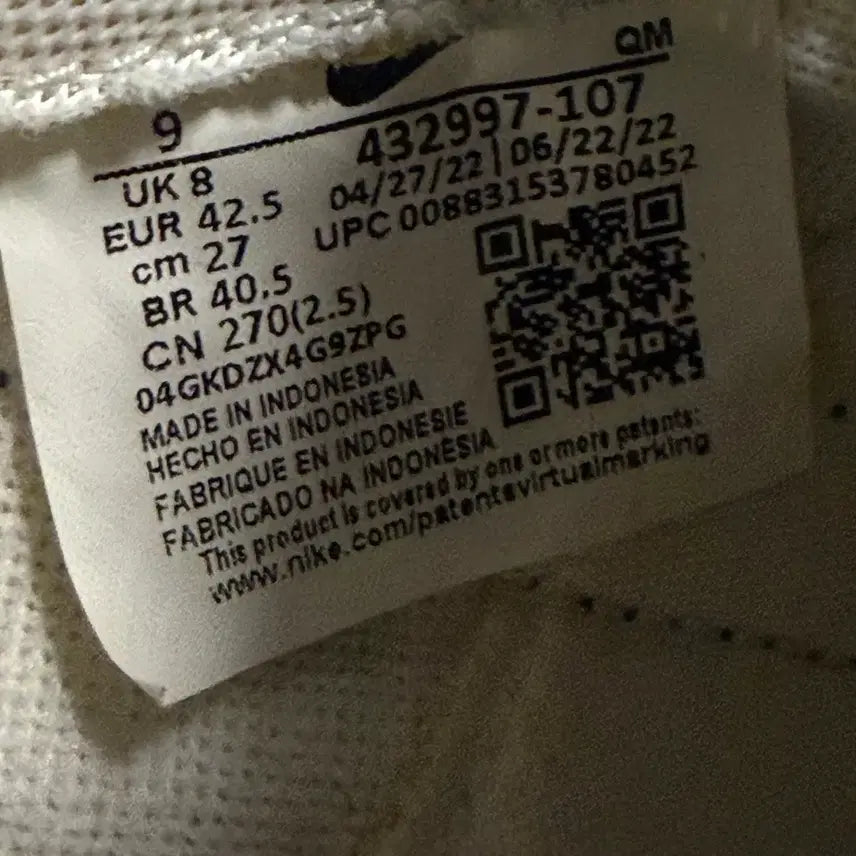 [BUNJANG] Nike Killshot 270 Sneakers / 급처) 나이키 제이크루 킬샷 네이비 270