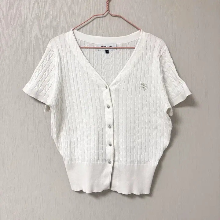 [BUNJANG] General Idea V-Neck Cable Knit Cardigan / (m) 제너럴아이디어 브이넥 케이블 가디건