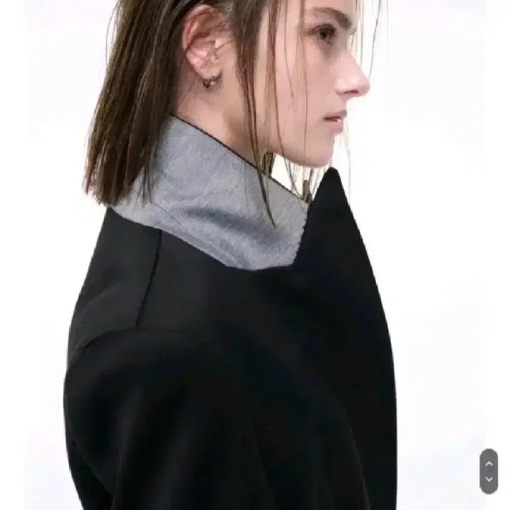 [BUNJANG] EITHER Single Breasted Long Jacket Coat - Black, M / EITHER 이더 싱글 브레스티드 롱 자켓 코트 - 블랙, M