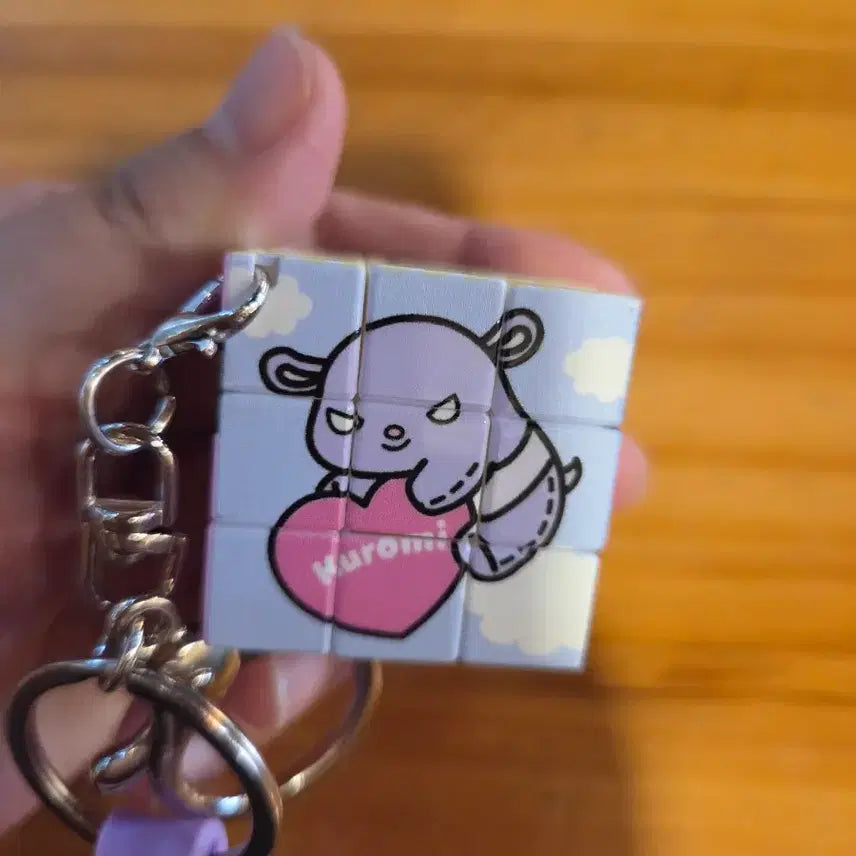 [BUNJANG] Kuromi Cube/Strap Keyring / 쿠로미 큐브/스트랩 키링