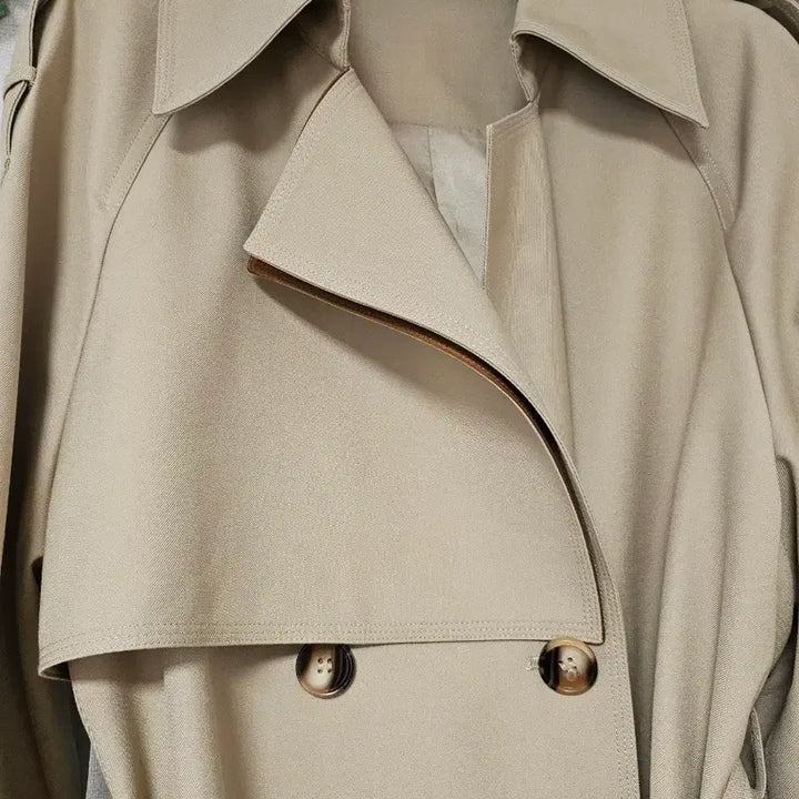 [BUNJANG] Women's Long Trench Coat / 여성 트렌치 코트