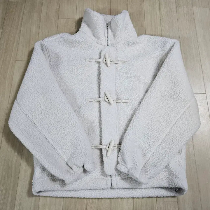 [BUNJANG] Code:graphy Ppo-geul-i Ddukbokki Coat M / [Code:graphy] 코드그라피 뽀글이 떡볶이코트 M