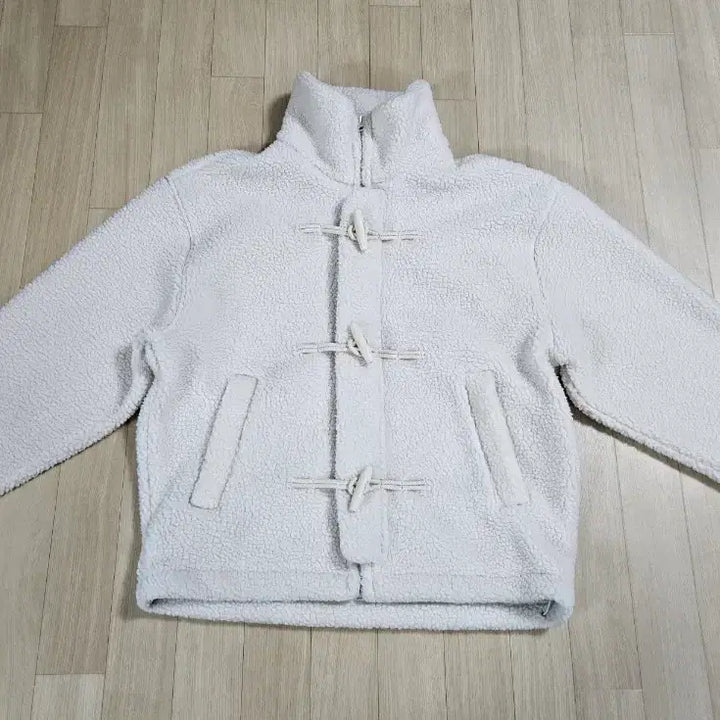 [BUNJANG] Code:graphy Ppo-geul-i Ddukbokki Coat M / [Code:graphy] 코드그라피 뽀글이 떡볶이코트 M