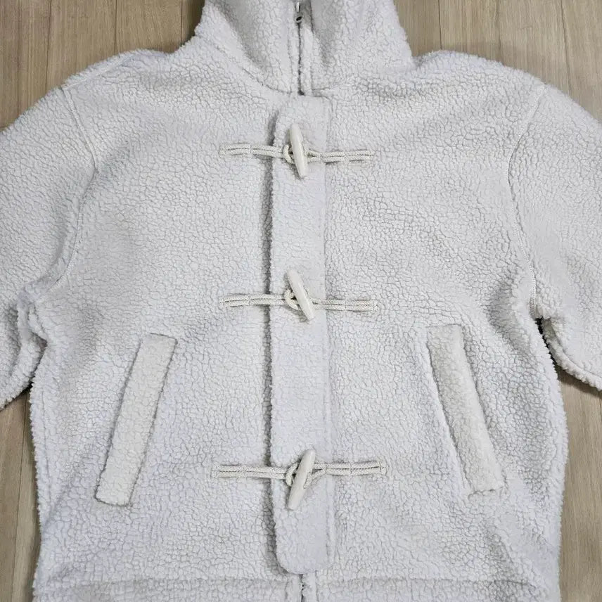 [BUNJANG] Code:graphy Ppo-geul-i Ddukbokki Coat M / [Code:graphy] 코드그라피 뽀글이 떡볶이코트 M