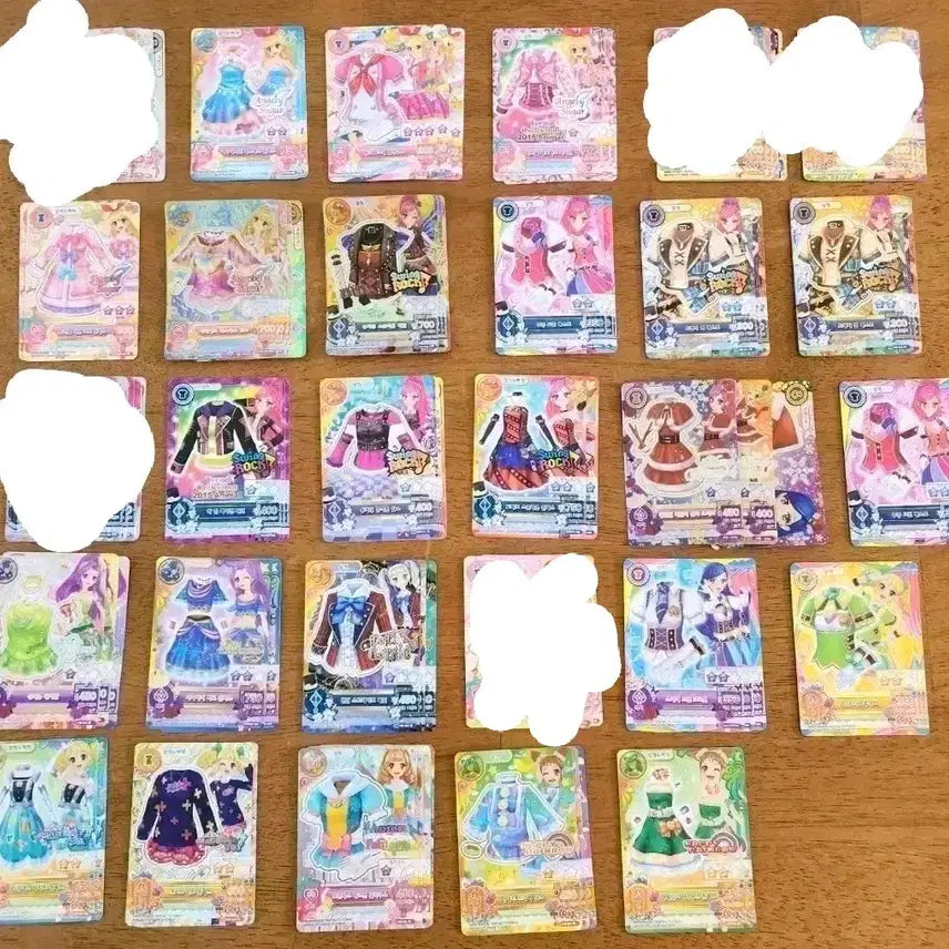 [BUNJANG] Aikatsu! Ichigo and Laime Card Set / 아이카츠 카드 의상 코디 아이엠스타 세트 판매 이치고 라임