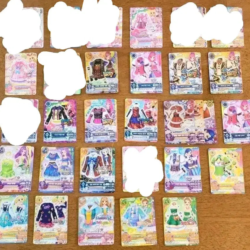 [BUNJANG] Aikatsu! Ichigo and Laime Card Set / 아이카츠 카드 의상 코디 아이엠스타 세트 판매 이치고 라임