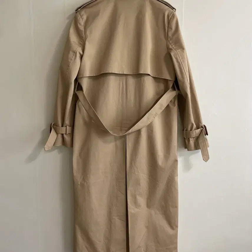[BUNJANG] Classic Double Trench Coat / 오버사이즈 롱~~~~트렌치코트
