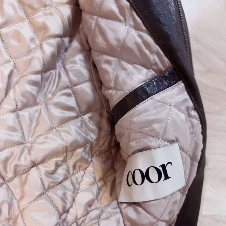 [BUNJANG] Cour Women A-2 Leather Jacket / 쿠어 우먼 베지터블 레더 A-2 자켓 브라운