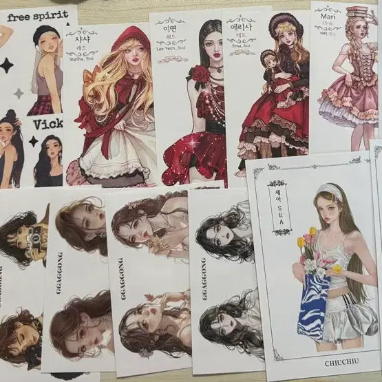 [BUNJANG] Unspecified Deco Supplies Bundle Set / 감성 다꾸 일괄처분