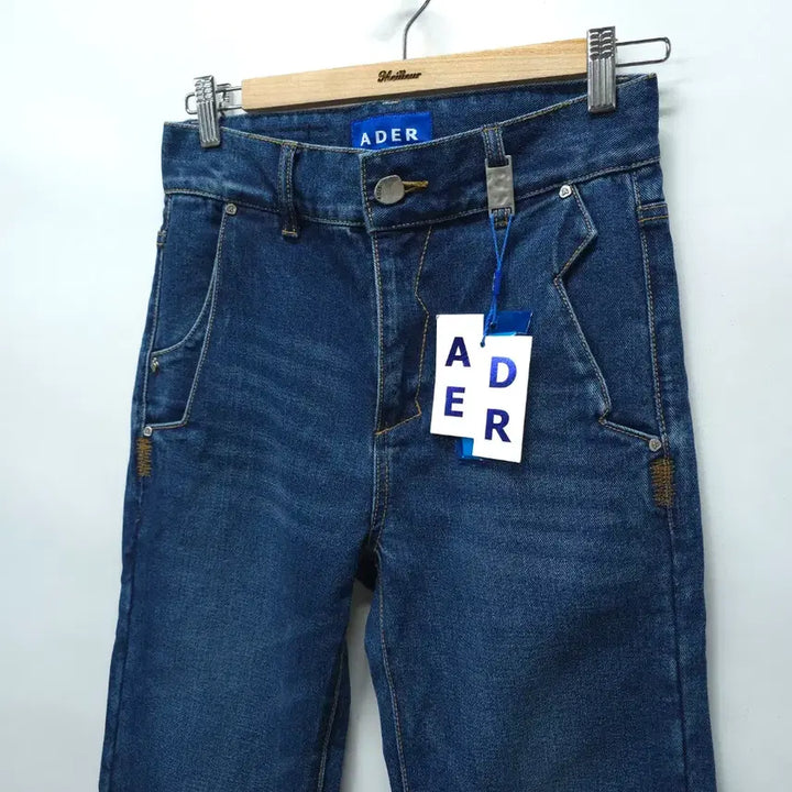 [SOLD OUT] (새상품) 아더에러 여성 톤 패치 진 (블루/26~27)