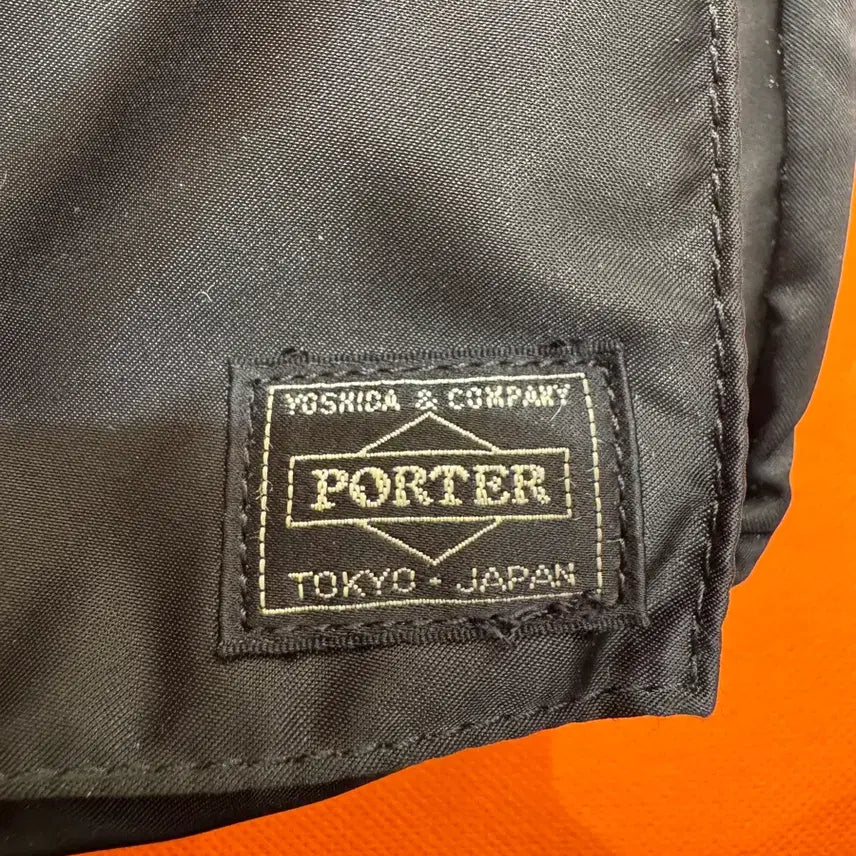[BUNJANG] Porter Tanker Shoulder Bag (Large) - Black / 포터 탱커 숄더백 라지 블랙