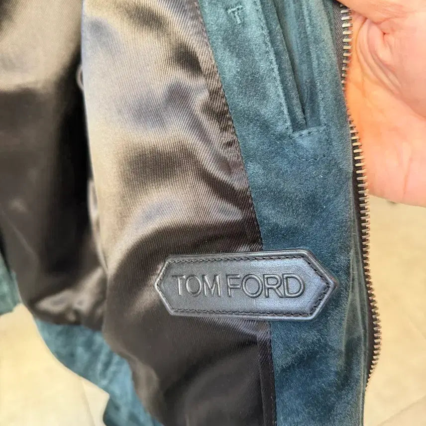 [BUNJANG] Tom Ford Suede Blouson Jacket / 톰포드 스웨이드 블루종 자켓