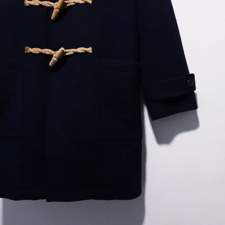 [BUNJANG] LOFI Oversized Duffel Coat Jacket Navy L / LOFI 로파이 오버핏 스테디 더플 후드 떡볶이 코트 자켓 네이비 L