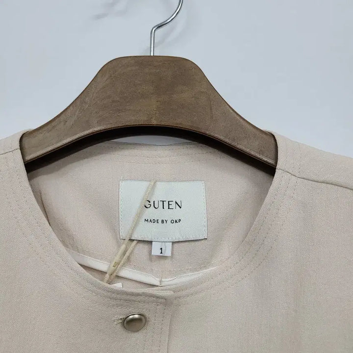 [BUNJANG] Guten Rene Tweed Short Sleeve Jacket - Ivory, Size 55 (New) / 구텐 르네 트위드 반팔 자켓/새상품/55/앨리스/349