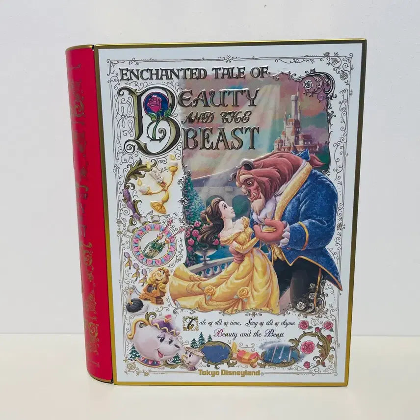 [BUNJANG] Beauty and the Beast Belle Tin Case, Clear File, and Deco Stickers Set / 도쿄 디즈니랜드 디즈니씨 프린세스 미녀와야수 벨 틴케이스 클리어파일 다꾸