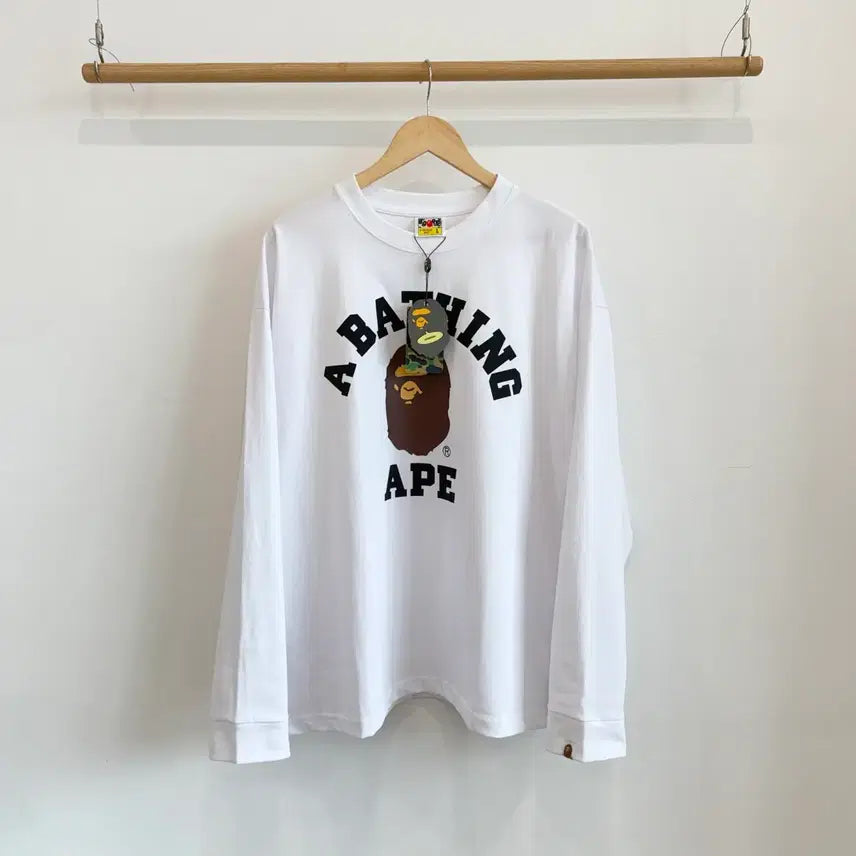 [BUNJANG] BP College Long Sleeve T-shirt / BP 컬리지 롱 슬리브 / 3color
