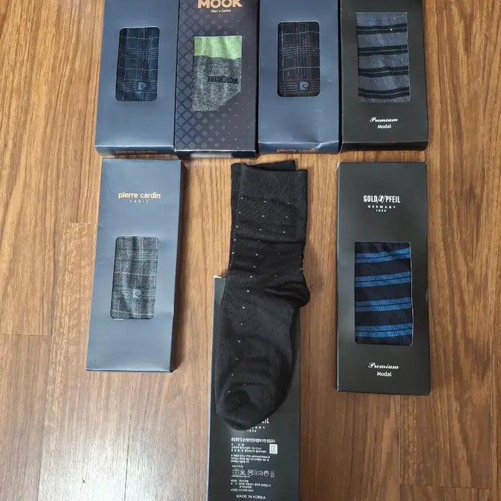 [BUNJANG] Pierre Cardin MOOK & Others Socks Bundle Set / 남성 양말 세트 (피에르가르뎅, MOOK외)7개  일괄 12000원