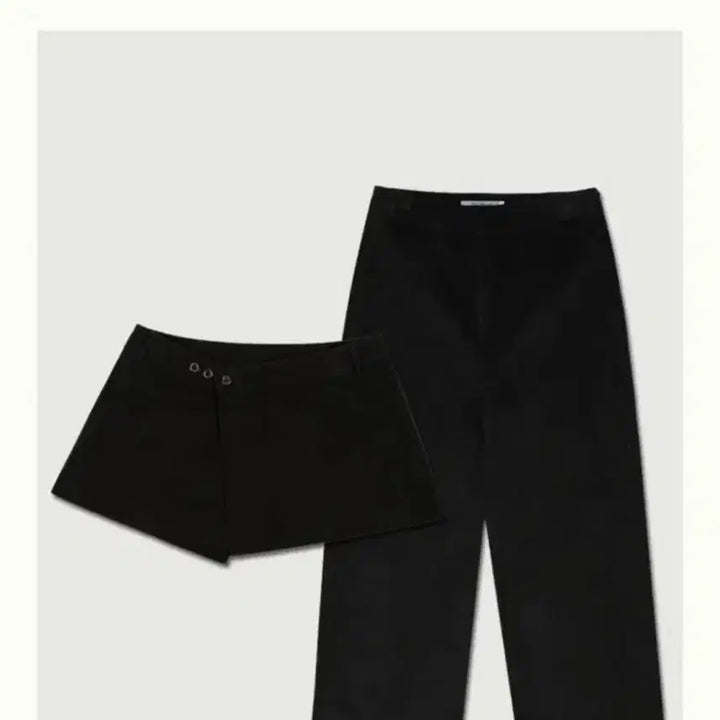 [BUNJANG] Love by Mood Corduroy Skirt Pants S / 러브바이무드 러바무 바이무드 코듀로이 치마바지 S 블랙, 브라운