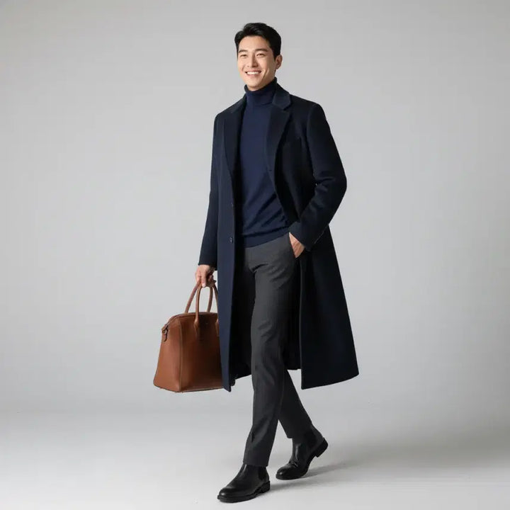 [BUNJANG] 8 Seconds High-Neck Wool Blend Coat / [새상품]*드뎌꺼낸*봄02*에잇세컨즈 하이넥 울혼방코트