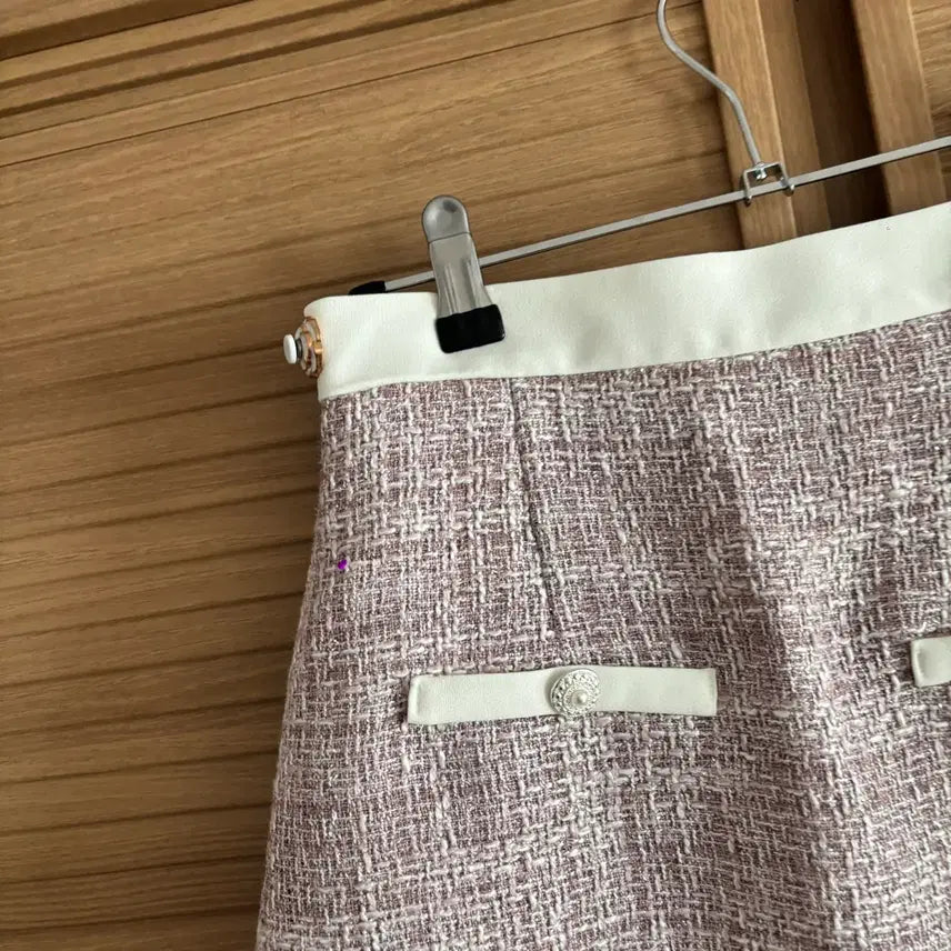 [BUNJANG] Unbranded Tweed Mini Skirt S / 고급 트위드 스커트S /수입의류