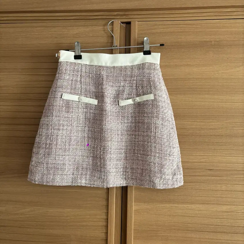 [BUNJANG] Unbranded Tweed Mini Skirt S / 고급 트위드 스커트S /수입의류