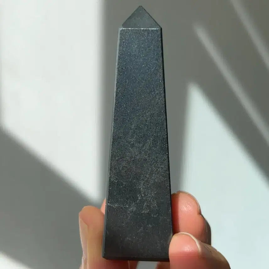 [BUNJANG] Silver Sheen Hematite Mini Tower / 실버 쉰 히마타이트 미니 타워