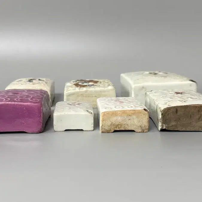 [BUNJANG] Antique Ink Stone Collection (7 Pieces) / 강점기 각종 연적 7점 일괄 판매