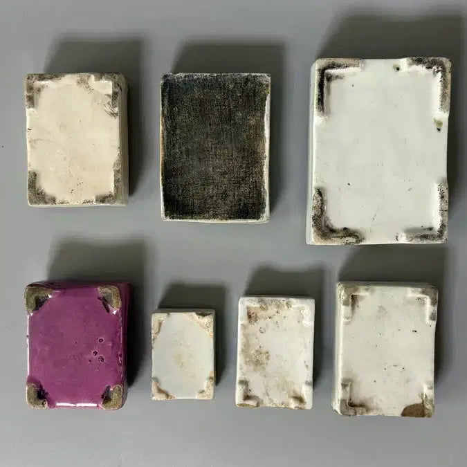 [BUNJANG] Antique Ink Stone Collection (7 Pieces) / 강점기 각종 연적 7점 일괄 판매