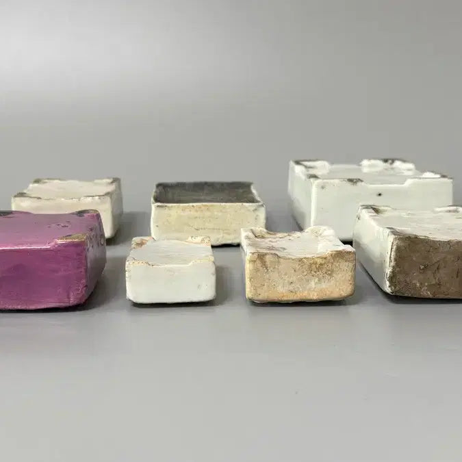 [BUNJANG] Antique Ink Stone Collection (7 Pieces) / 강점기 각종 연적 7점 일괄 판매