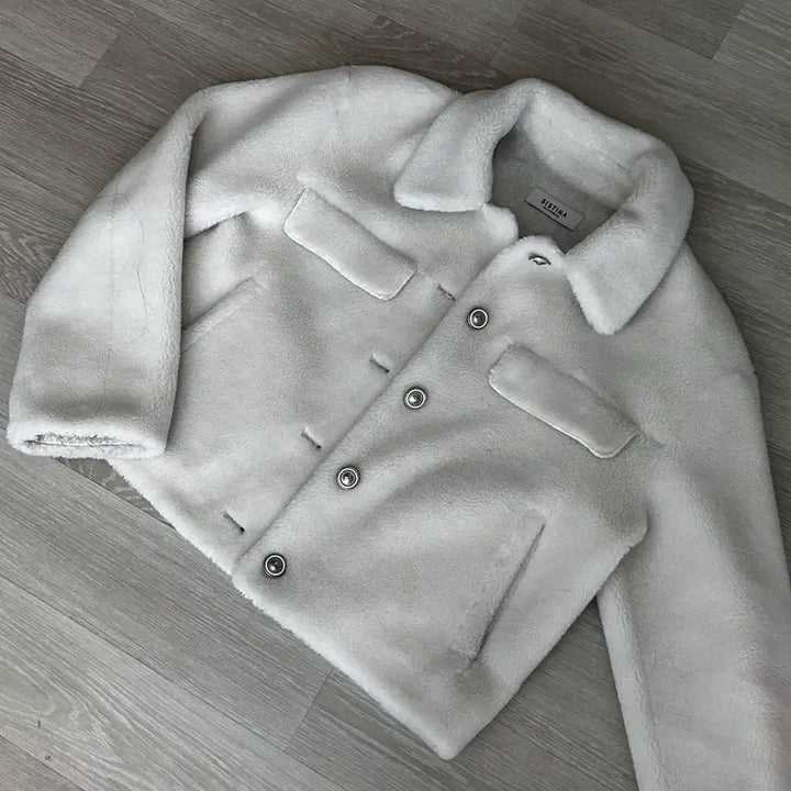 [BUNJANG] Sistina Ivory Short Jacket / 시스티나 아이보리 숏자켓