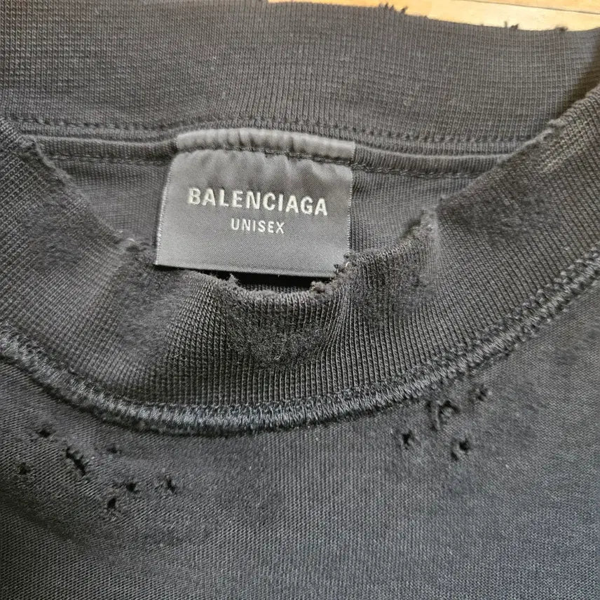 [BUNJANG] Balenciaga AI T-Shirt Black / 발렌시아가 AI 티셔츠 블랙