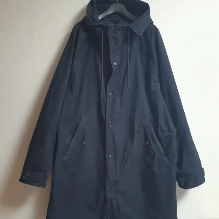[BUNJANG] New Era Fishtail Two-in-One Parka Jacket Ultra Navy 105 / 뉴에라 자켓 피시테일 투인원 야상 울트라네이비 105