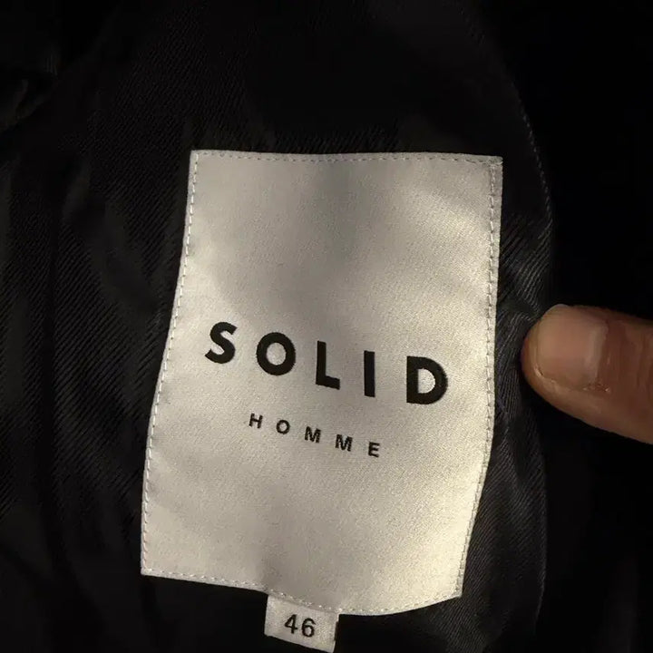 [BUNJANG] Solid Homme Coat - Size 46 / 솔리드옴므 코트 46