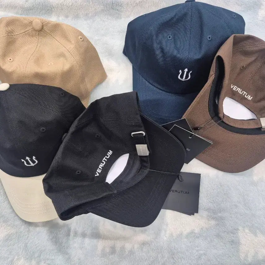 [BUNJANG] Berootum Cotton Logo Ball Cap / 베룯툼 볼캡 블랙/베이지/브라운/네이비