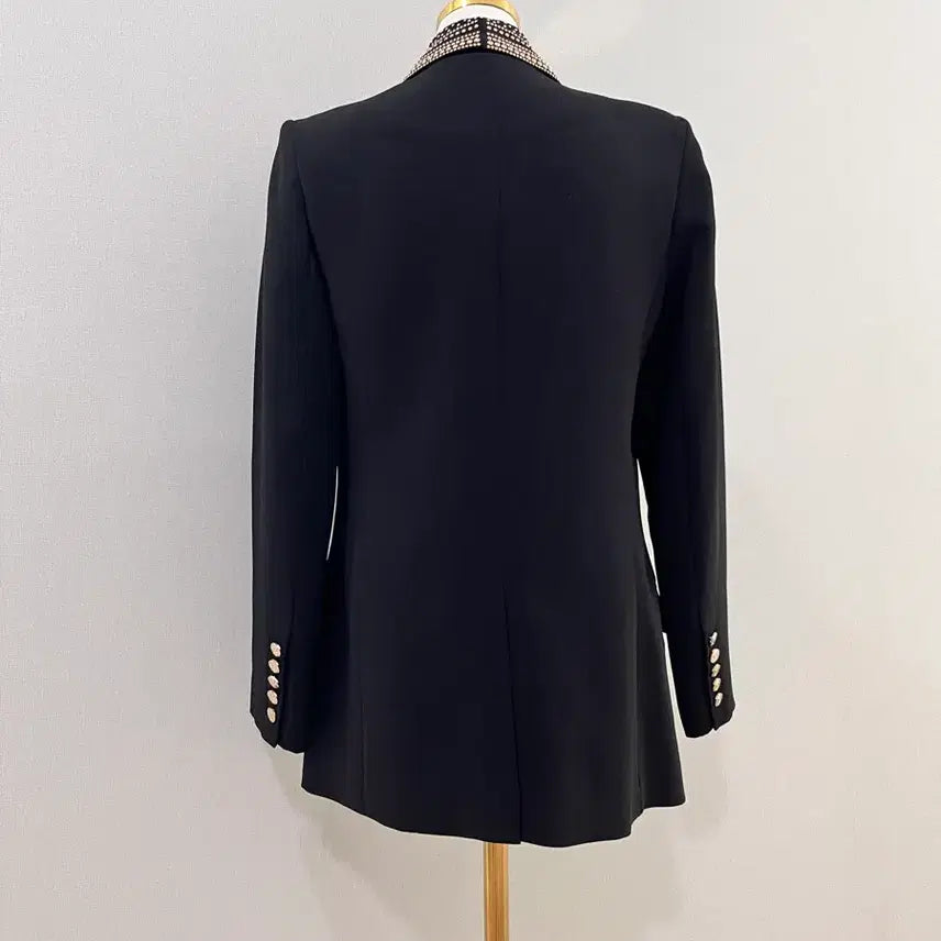 [BUNJANG] Study Double Breasted Long Blazer / 스터디 더블 브레스트 롱 블레이저(새상품)