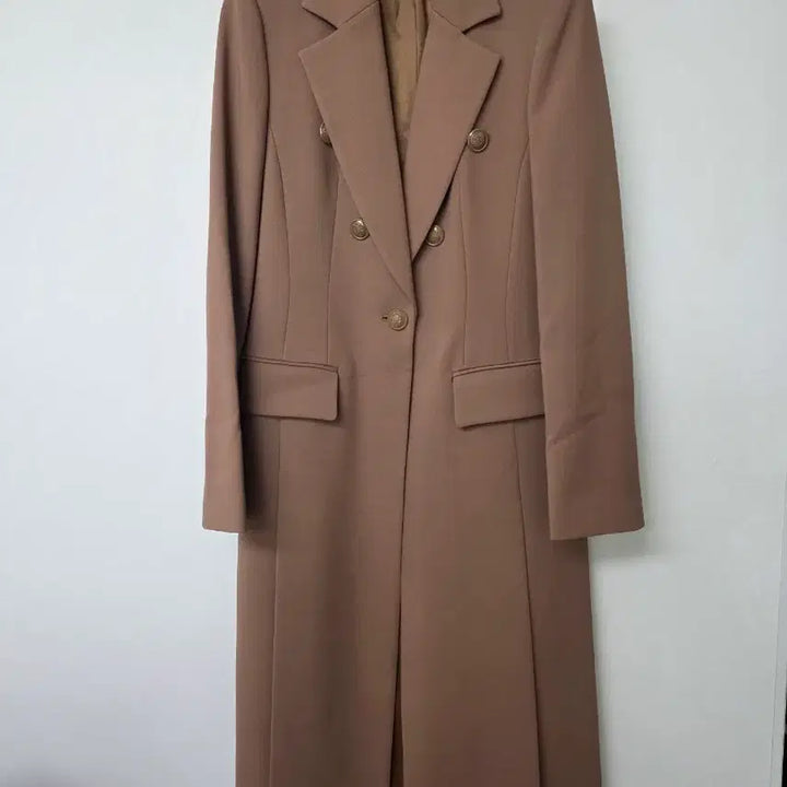 [BUNJANG] MojoS.P.N Brown Long Jacket / 모조에스핀 브라운 롱 자켓