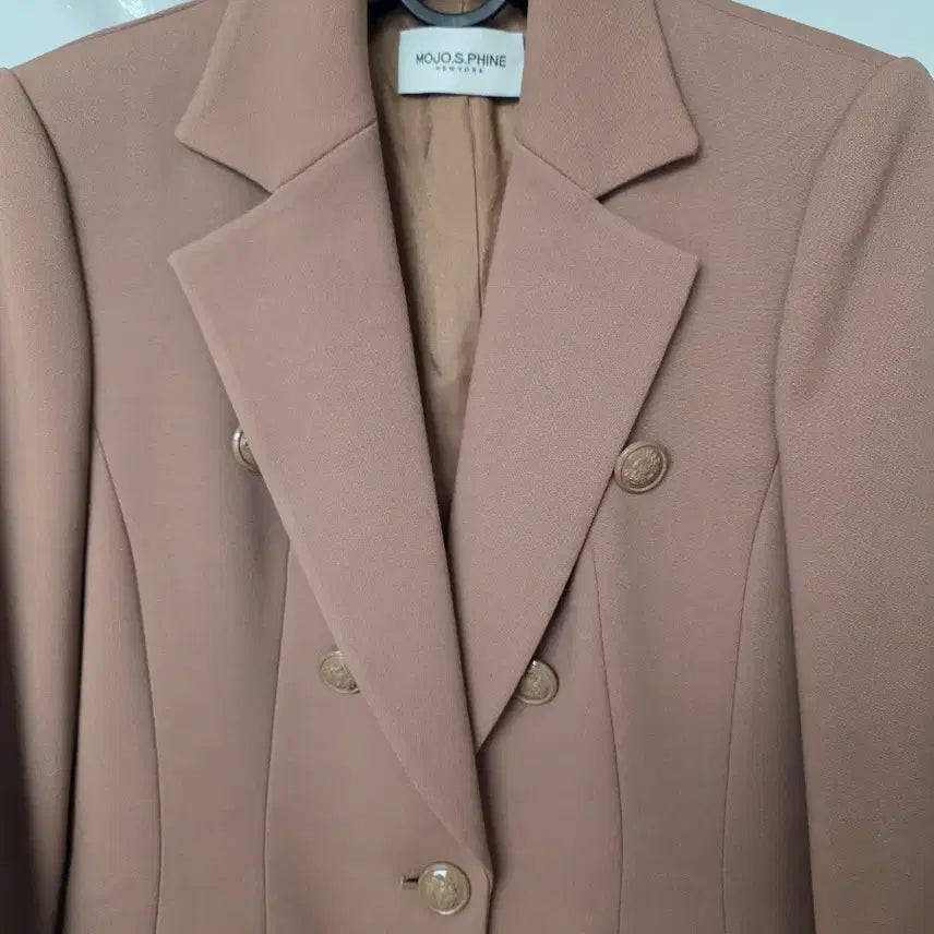 [BUNJANG] MojoS.P.N Brown Long Jacket / 모조에스핀 브라운 롱 자켓