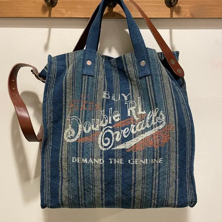 [BUNJANG] RRL Indigo Carpenter Tote Bag / 더블알엘 rrl 인디고 카펜터 토트백
